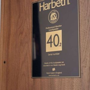 Harbeth M40.2 Anniversaire LOGO